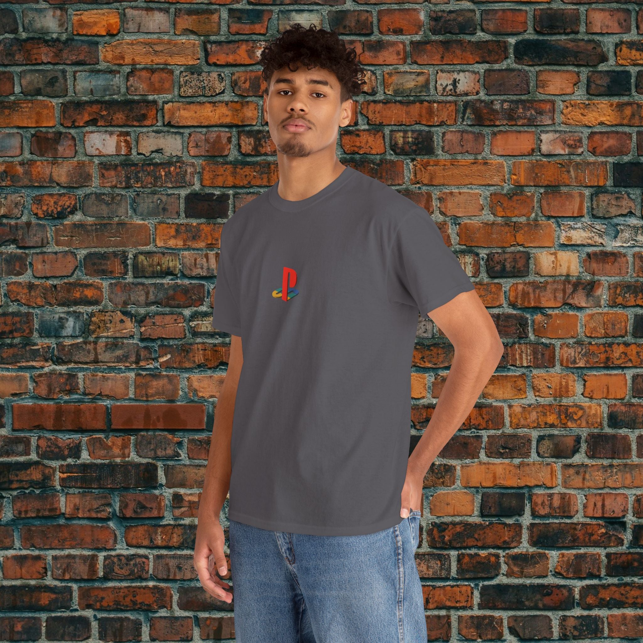 Retro PlayStation Logo Tee