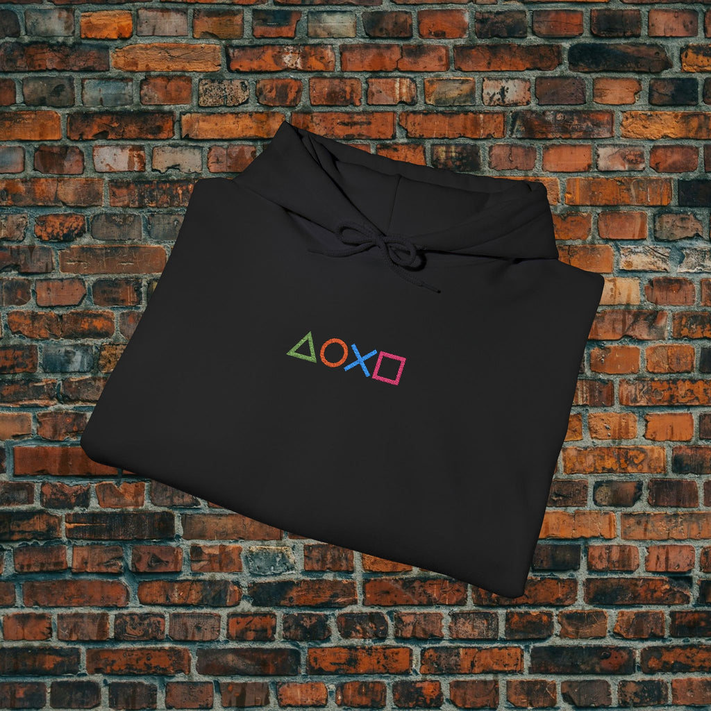 PlayStation Embroidered Buttons Logo Hoodie