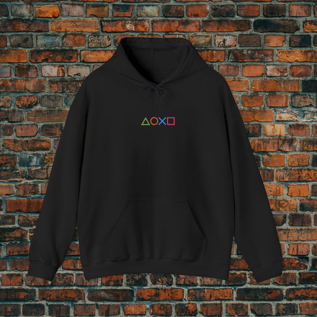 PlayStation Embroidered Buttons Logo Hoodie