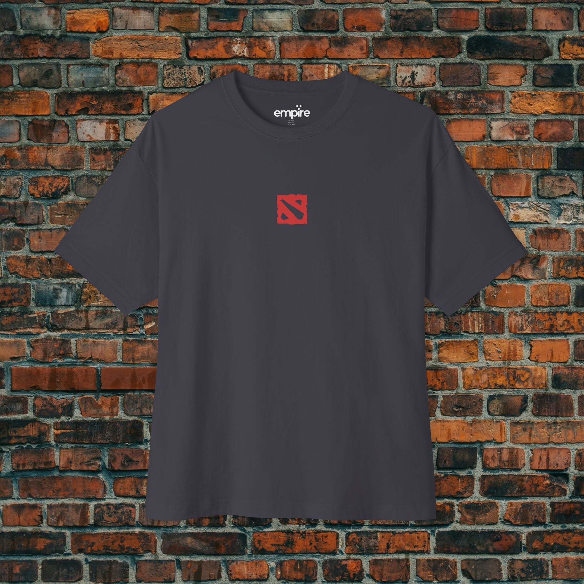 Dota 2 Logo Tee | Black Oversized Boxy T-Shirt