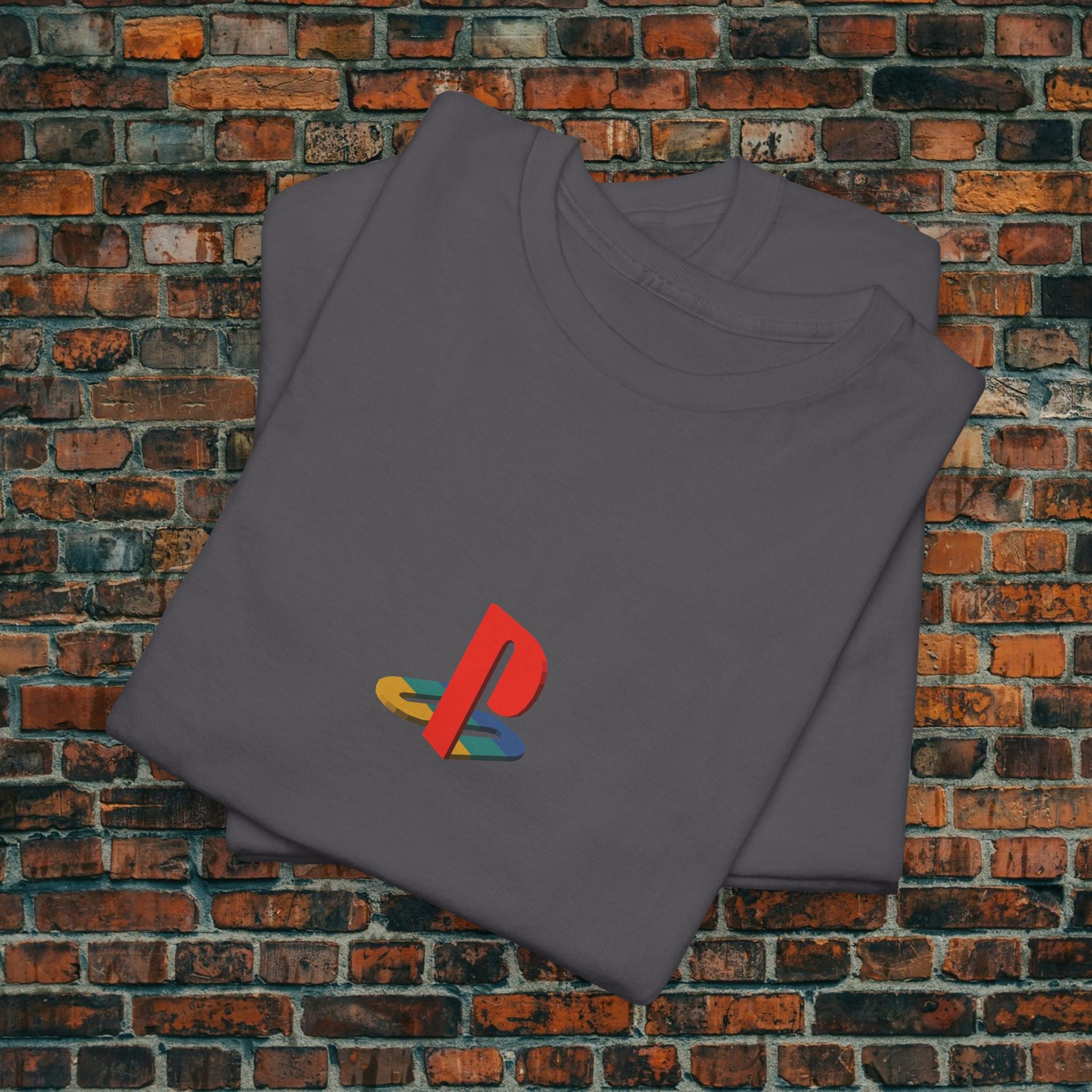 Retro PlayStation Logo Tee
